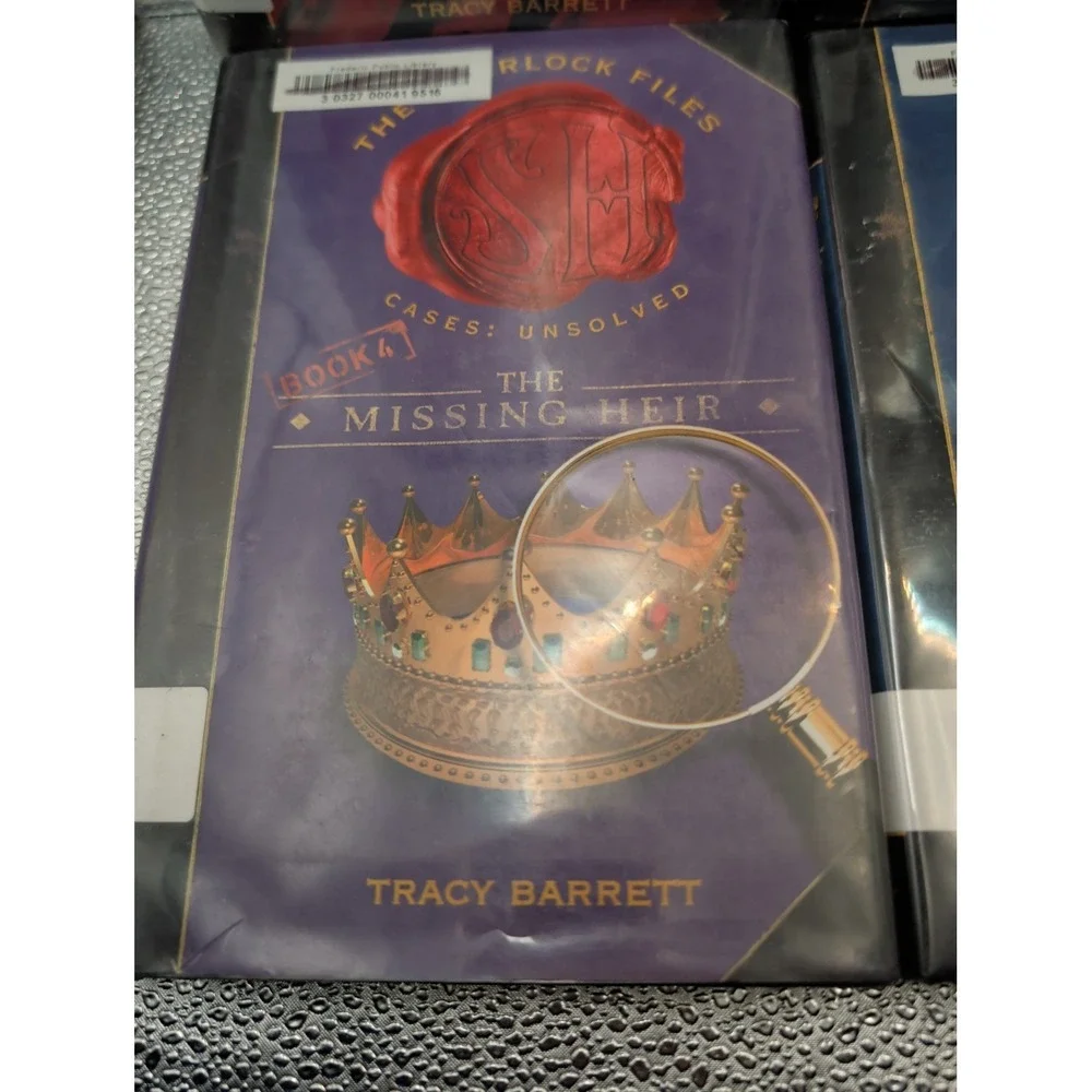 Complete Set Series - Lot of 4 Sherlock Files books by Tracy Barrett